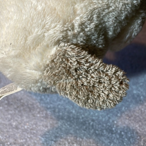 KellyToy Be Mine Puppy dog Seaterd Plush 10" Cream Beige Soft Heart Valentine - Picture 7 of 9